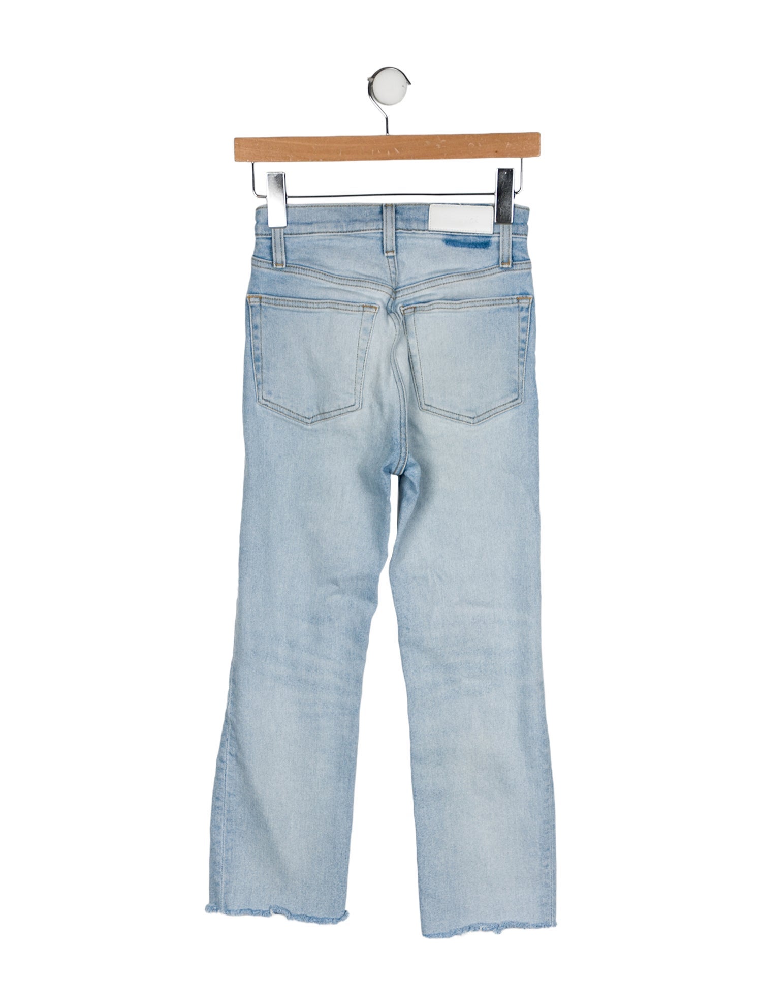 RE/DONE Mid-Rise Straight Leg Jeans
